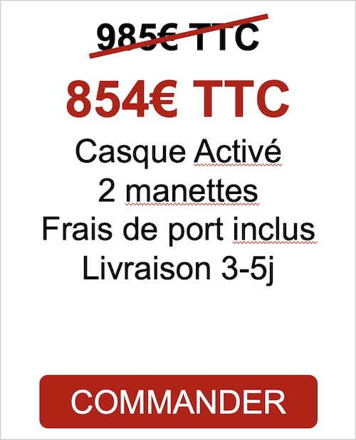 Pimax Crystal Light Activé 854€ TTC